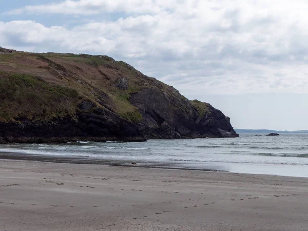 Blick Auf Die Klippen Der Küste Vom Warren Beach Aus — Stockfoto