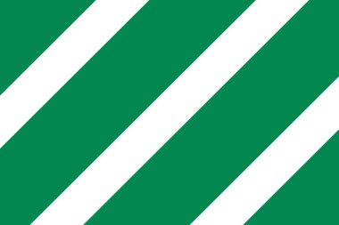 Nijerya bayrağının renklerinde geometrik desen. Nijerya 'nın renkleri.