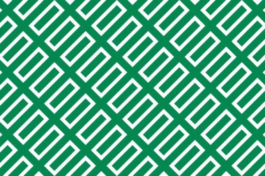 Nijerya bayrağının renklerinde geometrik desen. Nijerya 'nın renkleri.