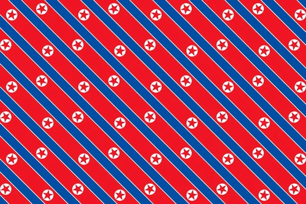Geometryczny Wzór Kolorach Flagi Narodowej Korei Północnej Kolory Korei Północnej — Zdjęcie stockowe