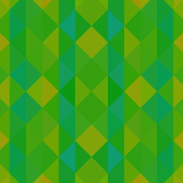 Green Mosaic Pixel Background Geometric Texture Green Trianguls Backing Mosaic — Stockfoto