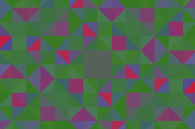 Banner for your design. Geometric style. Mosaic grid. Abstract background. Pixel mesh.