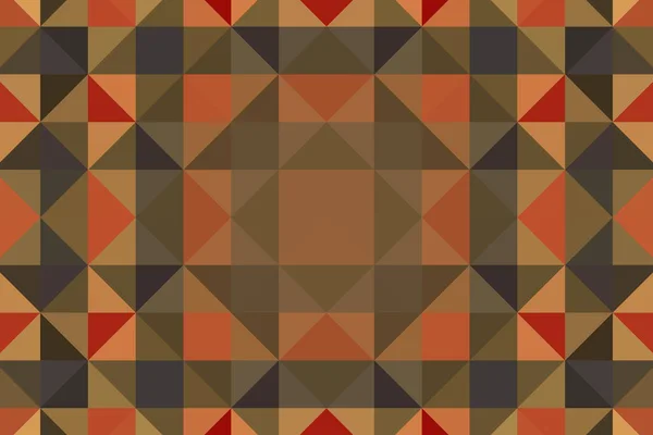 Multicolored Background Mosaic Small Triangles Pixel Texture Pattern — Foto de Stock