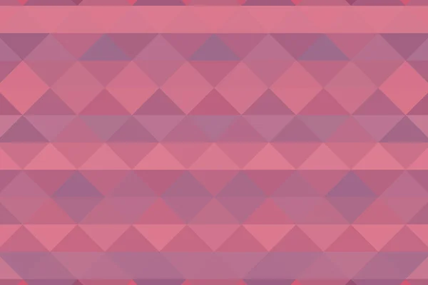 粉色背景 三角形像素马赛克 摘要梯度像素背景 — 图库照片