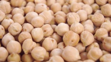 Kurutulmuş baklagiller. Makro. Yavaş dönüş. Cicer arietinum