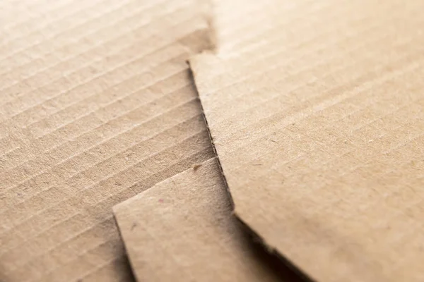 Grungy Delivery Box Paper Texture Recycled Sheet Folded Cardboard Rough — Stock Photo, Image