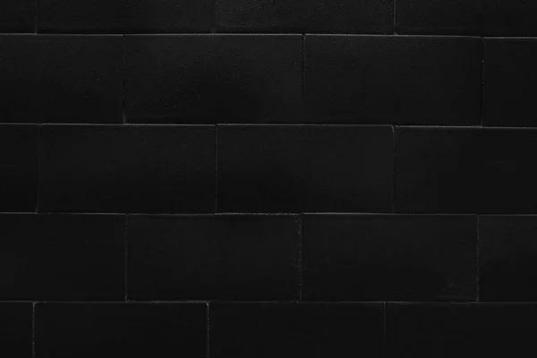 Mur Carrelé Noir Avec Design Brique Modèle Géométrique Résumé Fond — Photo