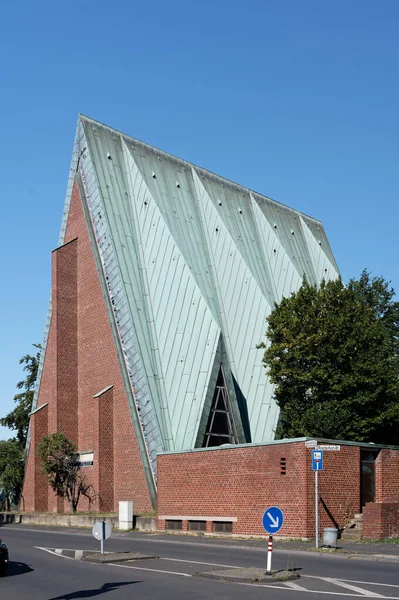 Cologne Germany August 2022 Modern Catholic Church Johannes Der Evangelist — Fotografia de Stock