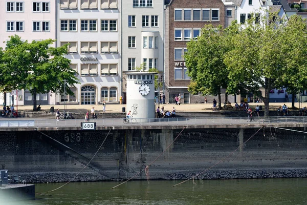 Cologne Germany August 2022 Low Old Cologne Rhine Gauge — Foto de Stock