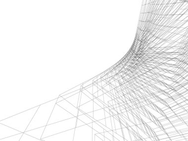 soyut mimari sanat, dijital duvar kağıdı