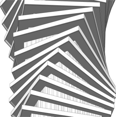 3D mimari sanat, dijital duvar kağıdı