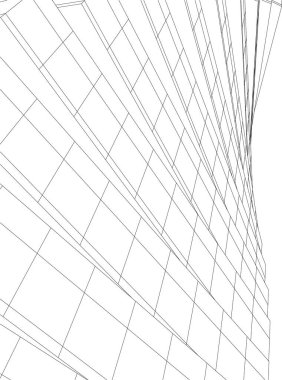 soyut mimari sanat, dijital duvar kağıdı