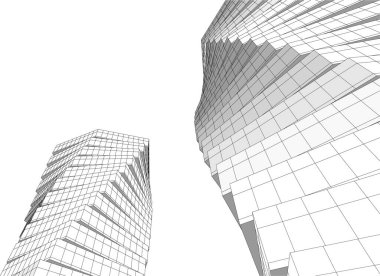 soyut mimari sanat, dijital duvar kağıdı