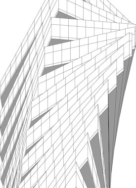 soyut mimari sanat, dijital duvar kağıdı