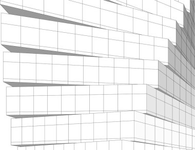 soyut mimari sanat, dijital duvar kağıdı