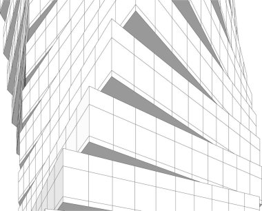 soyut mimari sanat, dijital duvar kağıdı