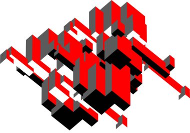 soyut mimari sanat, dijital duvar kağıdı