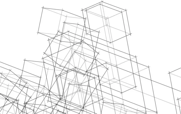 建筑艺术摘要 数码壁纸 — 图库矢量图片