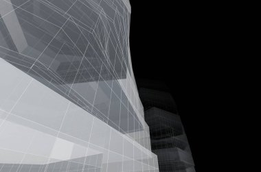 3D mimari sanat, dijital duvar kağıdı