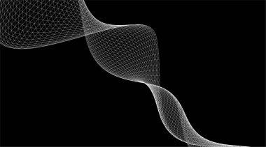 soyut mimari sanat, vektör illüstrasyonu