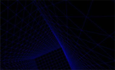 3d mimari sanat, vektör illüstrasyonu