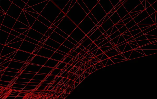 3D建筑艺术 矢量图解 — 图库矢量图片