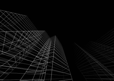 3D mimari sanat, dijital duvar kağıdı