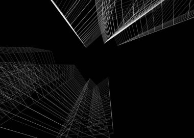 3D mimari sanat, dijital duvar kağıdı