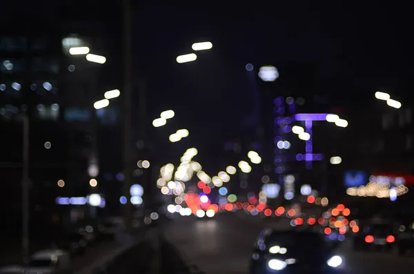 Színes Közlekedési Lámpák Defektált Fényképe — Stock Fotó