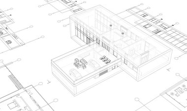 3D mimari sanat, dijital duvar kağıdı