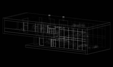 3D mimari sanat, dijital duvar kağıdı