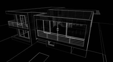 3d mimari sanat, dijital illüstrasyon