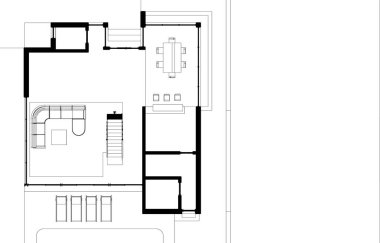 3d mimari sanat, vektör illüstrasyonu