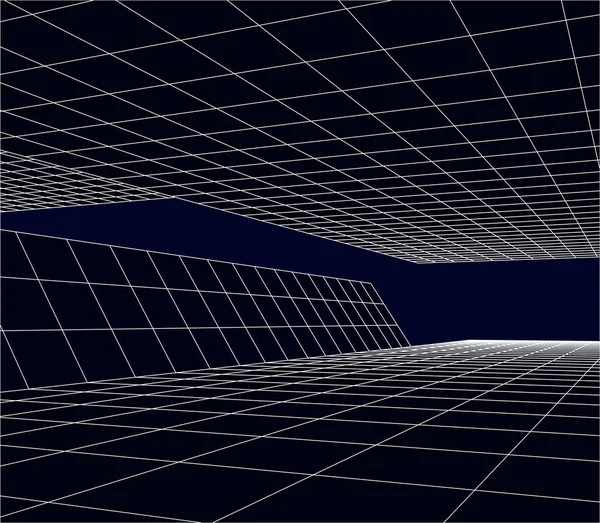 3D建筑艺术 矢量图解 — 图库矢量图片