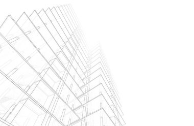 3d mimari sanat, dijital illüstrasyon