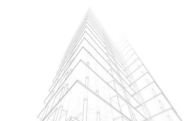 3d mimari sanat, dijital illüstrasyon