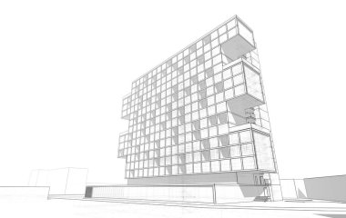 3d mimari sanat, dijital illüstrasyon