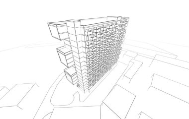 3d mimari sanat, dijital illüstrasyon