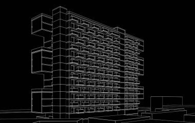 3d mimari sanat, dijital illüstrasyon