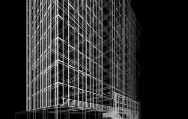 3d mimari sanat, dijital illüstrasyon