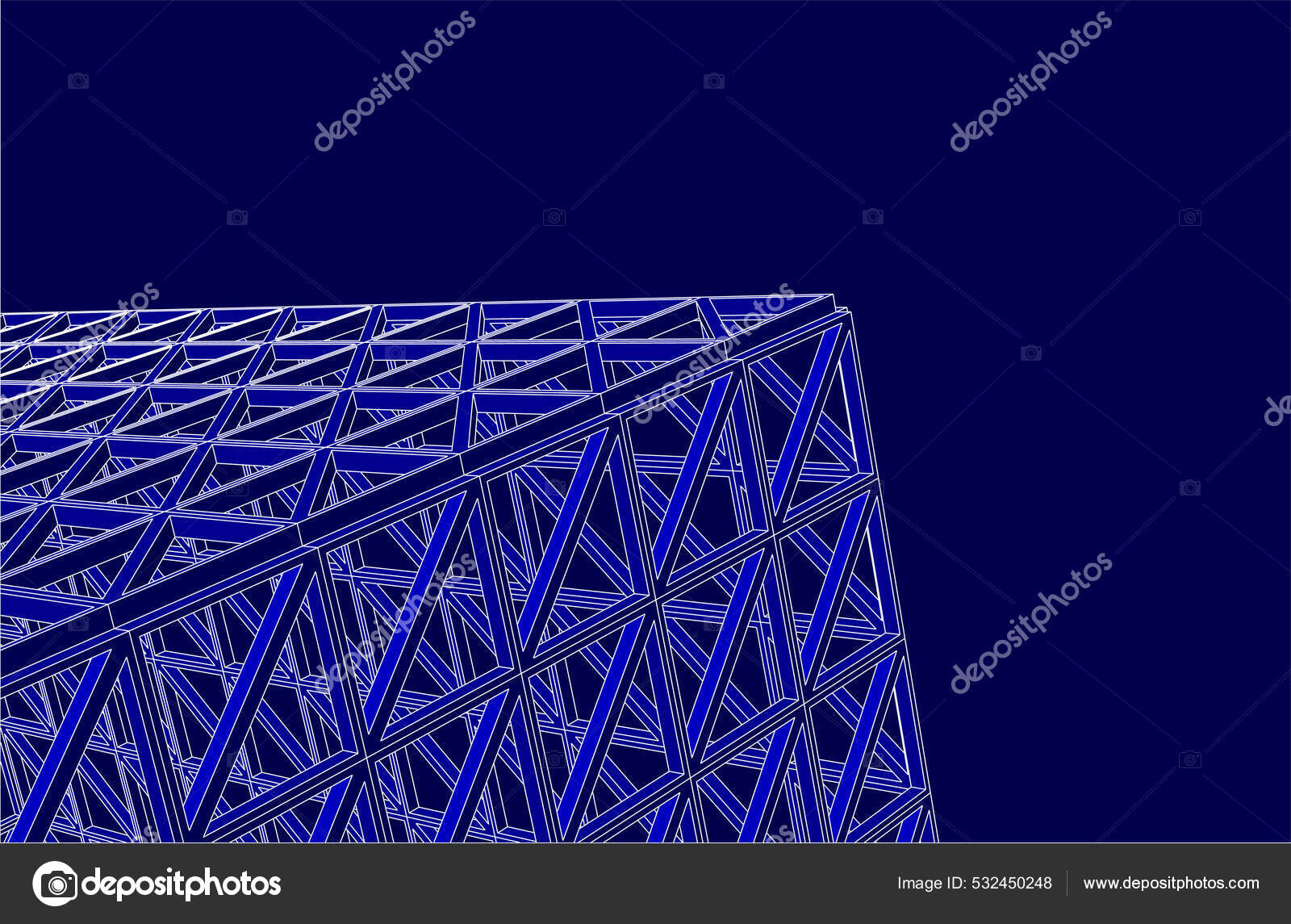 Architectural Art Vector Illustration Stock Vector by ©YuriyA 532450248