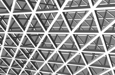 3d mimari sanat, vektör illüstrasyonu