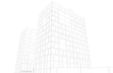 3d mimari sanat, dijital illüstrasyon