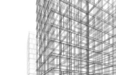 3d mimari sanat, dijital illüstrasyon