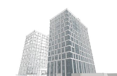 3d mimari sanat, dijital illüstrasyon