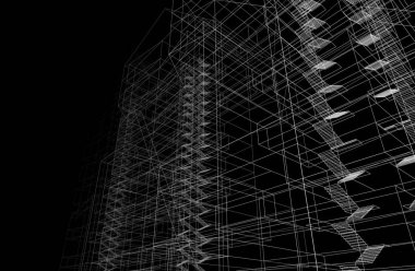 3d mimari sanat, dijital illüstrasyon