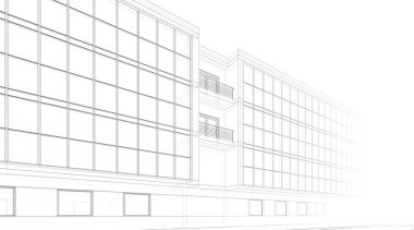 3d mimari sanat, dijital illüstrasyon