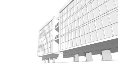 3d mimari sanat, dijital illüstrasyon