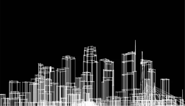 Architectural Art Vector Illustration Stock Vector by ©YuriyA 536877420