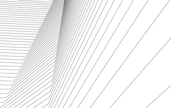 Art Architectural Illustration Vectorielle — Image vectorielle